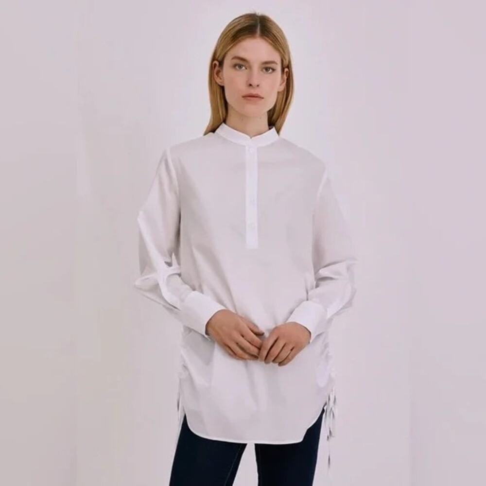HARSHMAN Rhea Tunic – White – Size 2X‎ – NWT- Ret$220